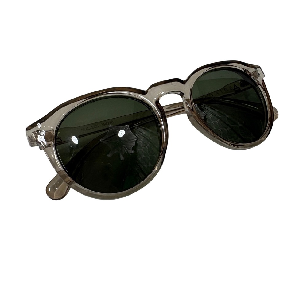AIRE Nucleus 52mm Polarized Round Sunglasses Grey Green Mono Polar 2342211 - Picture 8 of 8